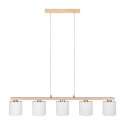 Eglo - Luster na sajli 5xE27/28W/230V