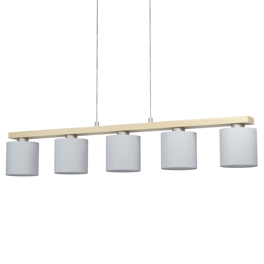 Eglo - Luster na sajli 5xE27/28W/230V