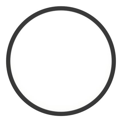 Eglo - LED stropna svjetiljka LED/17W/230V 2700/4000/6500K Ø 38,9 cm crna