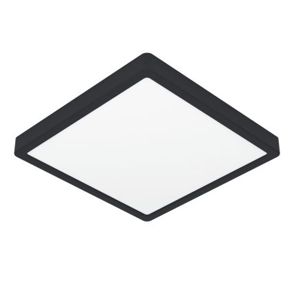 Eglo - LED stropna svjetiljka LED/13W/230V 2700/4000/6500K 29x29cm crna