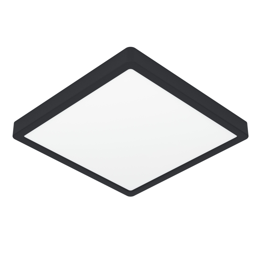 Eglo - LED stropna svjetiljka LED/13W/230V 2700/4000/6500K 29x29cm crna