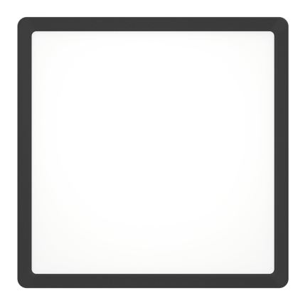 Eglo - LED stropna svjetiljka LED/13W/230V 2700/4000/6500K 29x29cm crna