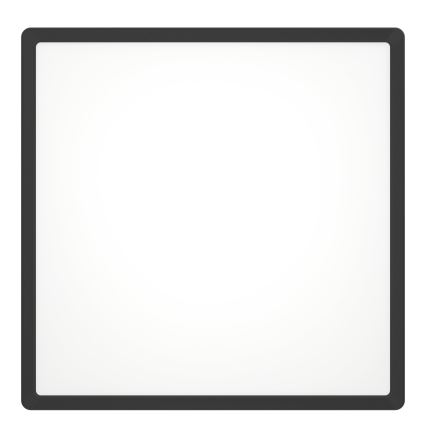 Eglo - LED Stropna svjetiljka LED/17,5W/230V 2700/4000/6500K 39x39 cm crna