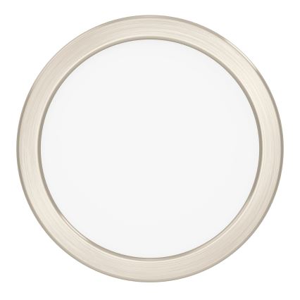 Eglo - LED stropna svjetiljka LED/7,5W/230V 2700/4000/6500K Ø 16,6 cm matni krom