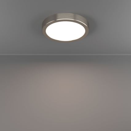 Eglo - LED stropna svjetiljka LED/7,5W/230V 2700/4000/6500K Ø 16,6 cm matni krom