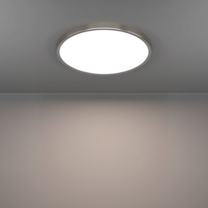 Eglo - LED stropna svjetiljka LED/17W/230V 2700/4000/6500K Ø 38,9 cm matni krom