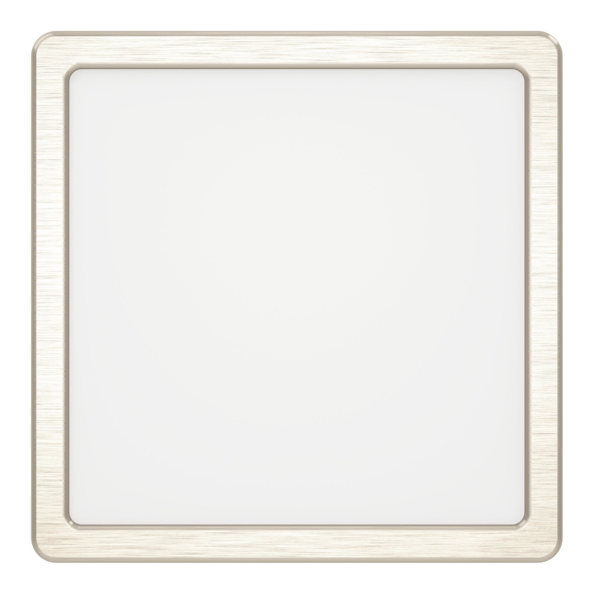 Eglo - LED stropna svjetiljka LED/10,5W/230V 2700/4000/6500K 22x22 cm matni krom