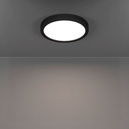 Eglo - LED stropno svjetlo za kupaonicu LED/11,5W/230V Ø 21,1 cm IP44 crno