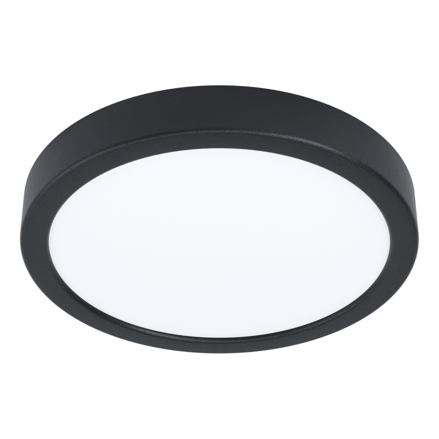 Eglo - LED stropno svjetlo za kupaonicu, LED 11,5 W, 230 V, 2700/4000/6500 K, Ø 21,1 cm, IP44, crno
