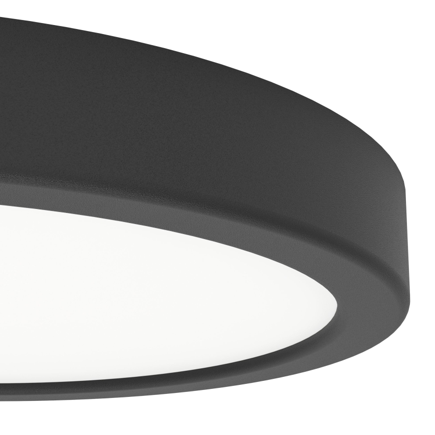 Eglo - LED stropno svjetlo za kupaonicu, LED 11,5 W, 230 V, 2700/4000/6500 K, Ø 21,1 cm, IP44, crno