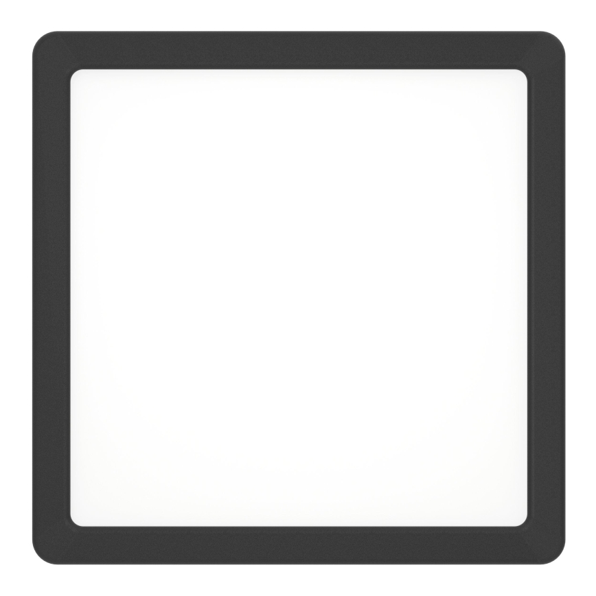 Eglo - LED kupaonsko stropno svjetlo LED/10,5W/230V 22x22 cm IP44 crno