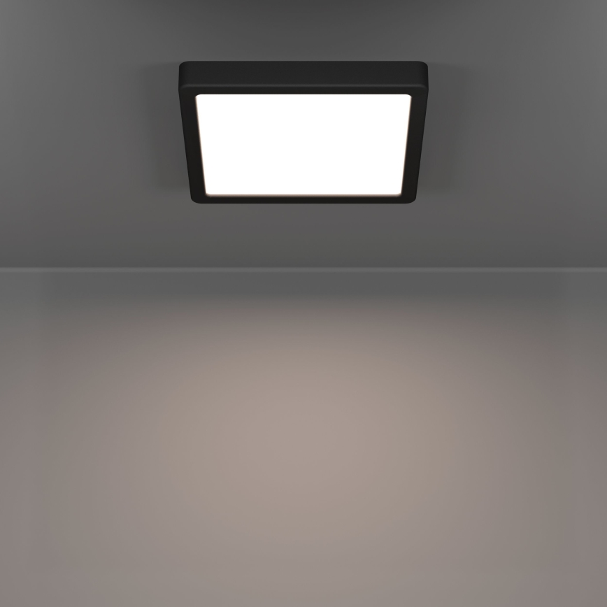 Eglo - LED kupaonsko stropno svjetlo LED/10,5W/230V 22x22 cm IP44 crno