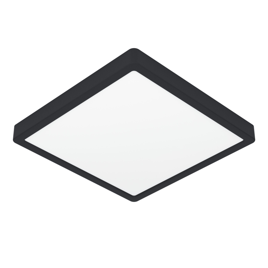 Eglo - LED stropno svjetlo za kupaonicu LED/13W/230V 29x29 cm IP44 crno