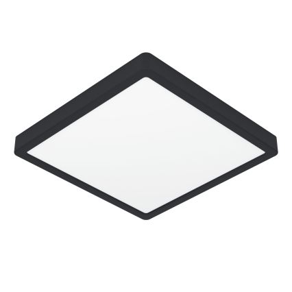 Eglo - LED stropno svjetlo za kupaonicu LED/13W/230V 2700/4000/6500K 29x29 cm IP44 crno