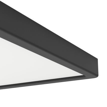 Eglo - LED stropno svjetlo za kupaonicu LED/13W/230V 2700/4000/6500K 29x29 cm IP44 crno