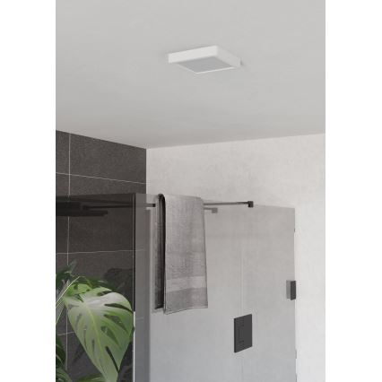Eglo - LED stropno svjetlo za kupaonicu LED/7W/230V 2700/4000/6500K 15x15 cm IP44 bijela
