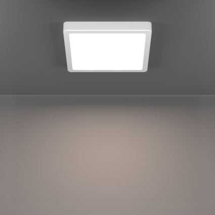 Eglo - LED stropno svjetlo za kupaonicu LED/10,5W/230V 2700/4000/6500K 22x22 cm IP44 bijelo