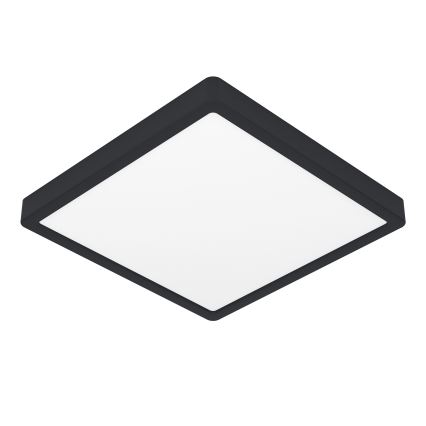 Eglo - LED RGBW prigušivo kupaonsko stropno svjetlo LED/13,5W/230V 2700-6500K 29,5x29,5 cm IP44 crna