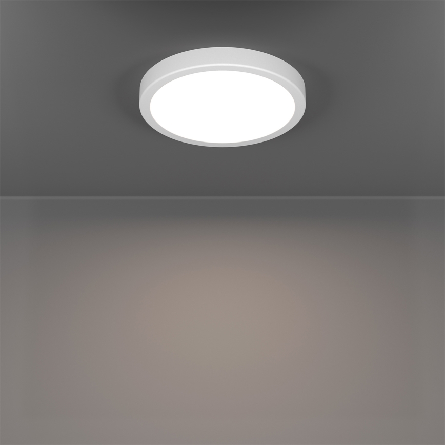 Eglo - LED RGBW prigušivo kupaonsko stropno svjetlo LED/11,2W/230V 2700-6500K Ø 21,1 cm IP44 bijela