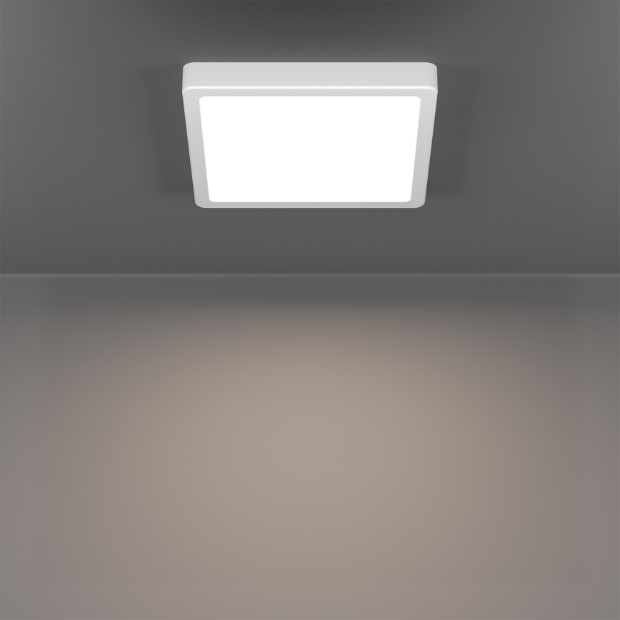 Eglo - LED RGBW stropna kupaonska svjetiljka s mogućnošću prigušenja LED/10,5W/230V 2700-6500K 22x22 cm IP44 bijela