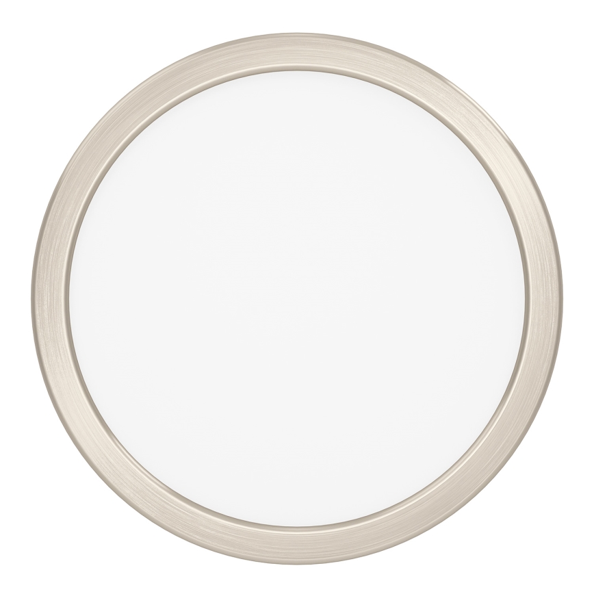 Eglo - LED RGBW Prigušivo kupaonsko stropno svjetlo LED/11,2W/230V 2700-6500K pr. 21,1 cm IP44 matni krom