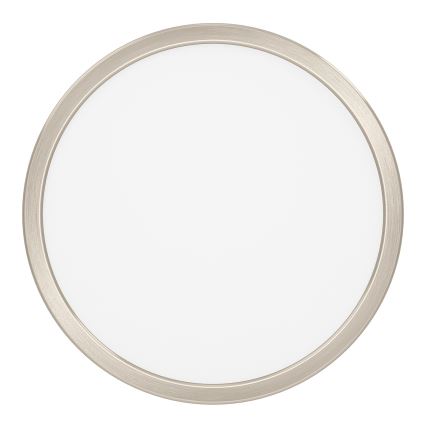 Eglo - LED RGBW prigušivo stropno svjetlo za kupaonicu LED/14,3W/230V 2700-6500K pr. 27,8 cm IP44 matni krom