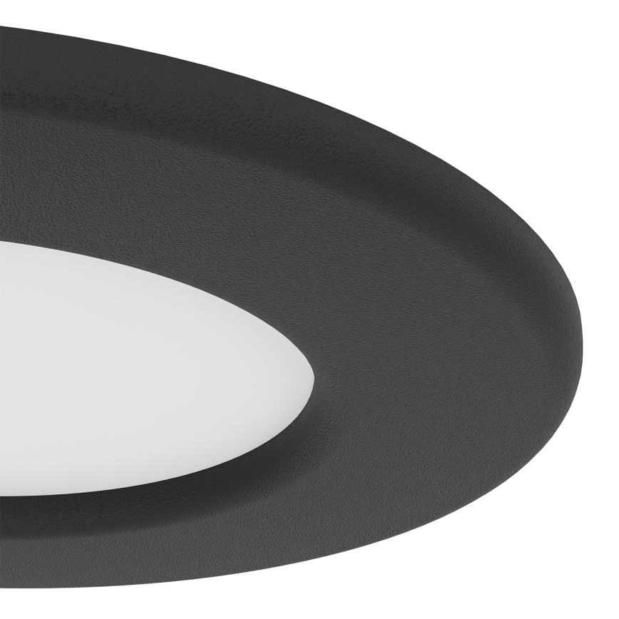 Eglo - SET od 3 ugradnih LED svjetiljki LED/3,7W/230V 2700/4000/6500K, promjer 8,8 cm, crne