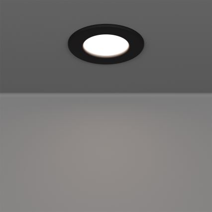 Eglo - SET od 3 ugradnih LED svjetiljki LED/3,7W/230V 2700/4000/6500K, promjer 8,8 cm, crne