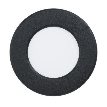 Eglo - LED ugradna stropna svjetiljka LED/3,7W/230V 2700/4000/6500K Ø 8,8 cm crna