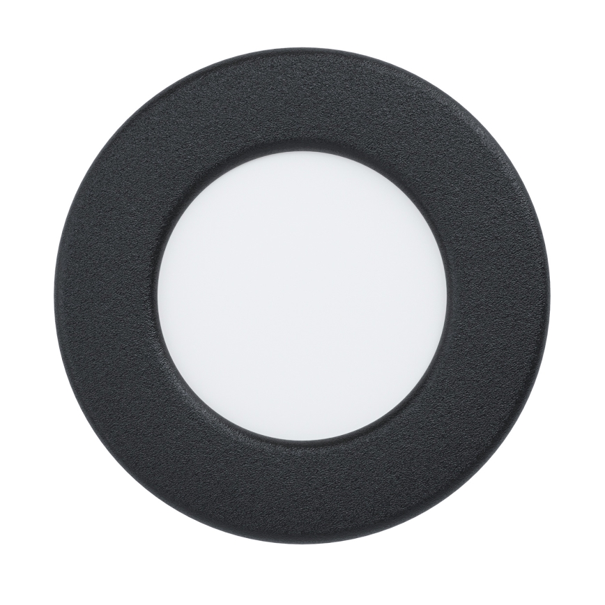 Eglo - LED ugradna stropna svjetiljka LED/3,7W/230V 2700/4000/6500K Ø 8,8 cm crna