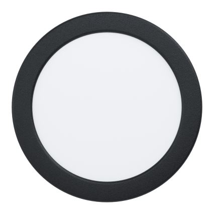 Eglo - LED ugradna stropna svjetiljka LED/10,5W/230V 2700/4000/6500K Ø 16,8 cm crna