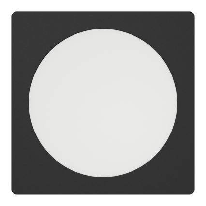 Eglo - Ugradna LED stropna svjetiljka LED/10,5W/230V 2700/4000/6500K 16,6x16,6 cm crna