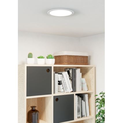 Eglo - Ugradna LED svjetiljka LED/18,5W/230V 2700/4000/6500K promjer 21,6 cm bijela