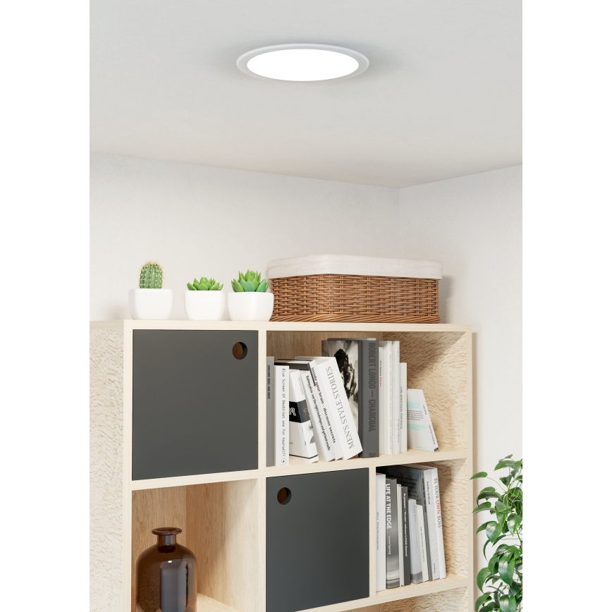 Eglo - Ugradna LED svjetiljka LED/18,5W/230V 2700/4000/6500K promjer 21,6 cm bijela