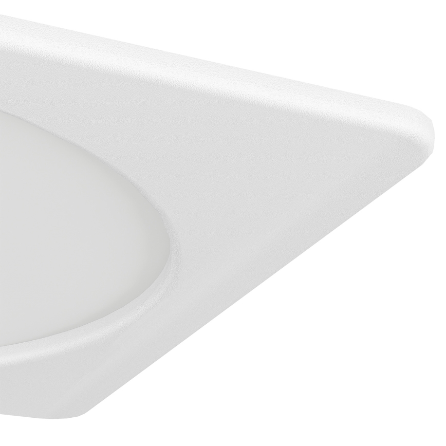Eglo - LED ugradna stropna svjetiljka LED/10,5W/230V 2700/4000/6500K 16,6x16,6 cm crna