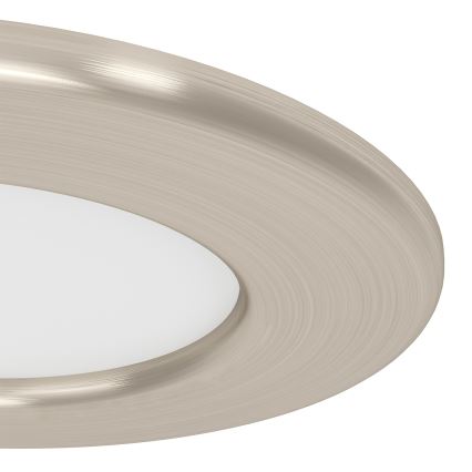 Eglo - LED ugradna stropna svjetiljka LED/3,7W/230V 2700/4000/6500K promjer 8,8 cm matni krom
