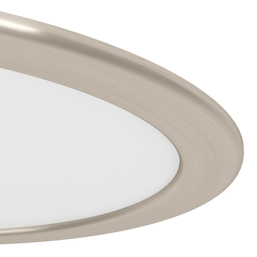 Eglo - LED ugradno stropno svjetlo LED/18,5W/230V 2700/4000/6500K promjer 21,6 cm matni krom