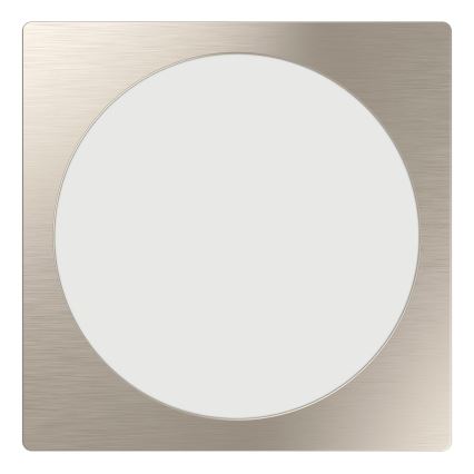 Eglo - LED ugradna stropna svjetiljka LED/18,5W/230V 2700/4000/6500K 21,6x21,6 cm matni krom