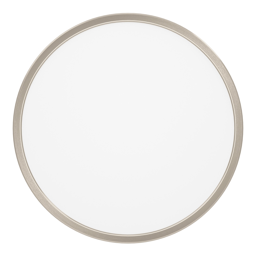 Eglo - LED RGBW prigušivo stropno svjetlo za kupaonicu LED/17,5W/230V 2700-6500K promjer 38,9 cm IP44 matni krom