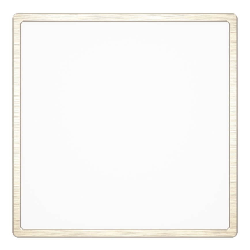 Eglo - LED RGBW prigušivo stropno svjetlo za kupaonicu LED/17,8W/230V 2700-6500K 39x39 cm IP44 matni krom