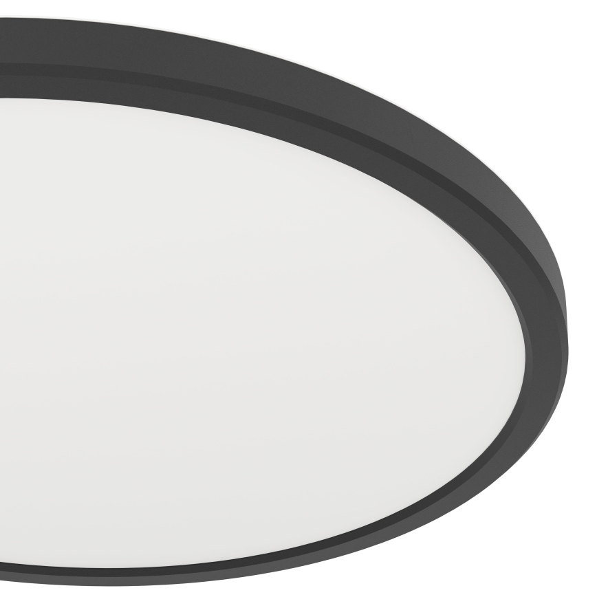 Eglo - LED Stropna svjetiljka za kupaonicu LED/13,9W/230V 2700/4000/6500K pr. 30 cm IP44 crna