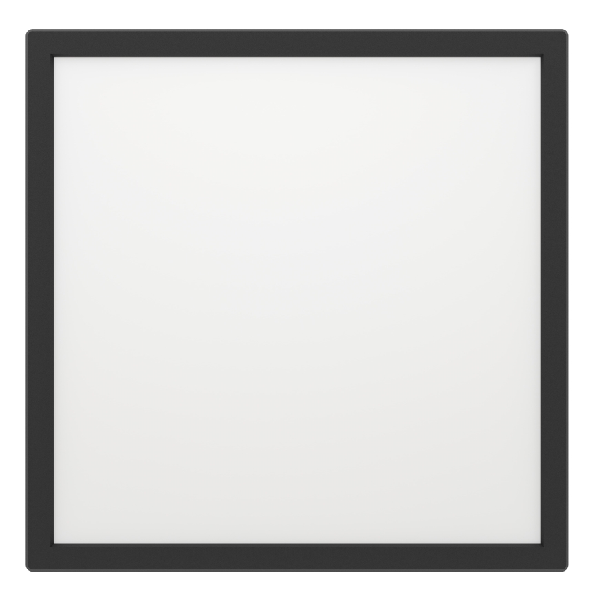 Eglo - LED Stropna svjetiljka za kupaonicu LED/13,4W/230V 2700/4000/6500K 29x29 cm IP44 crna