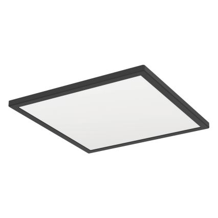 Eglo - LED Stropna svjetiljka za kupaonicu LED/17,6W/230V 2700/4000/6500K 39x39 cm IP44 crna