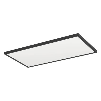 Eglo - LED Stropna svjetiljka za kupaonicu LED/17,2W/230V 2700/4000/6500K 30x57 cm IP44 crna