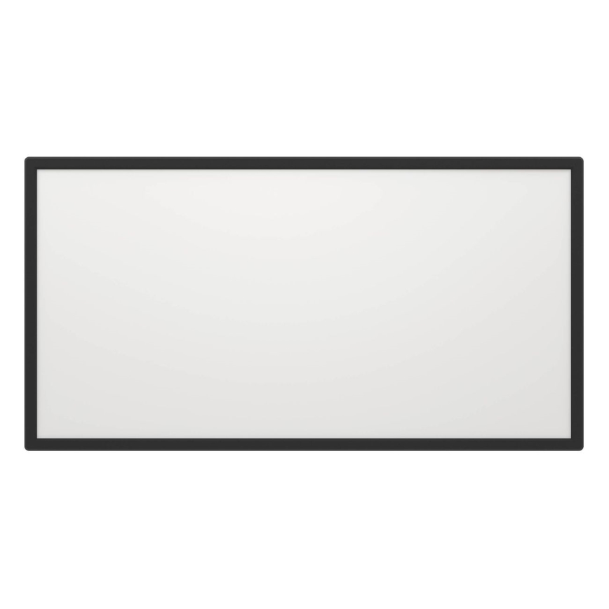 Eglo - LED Stropna svjetiljka za kupaonicu LED/17,2W/230V 2700/4000/6500K 30x57 cm IP44 crna