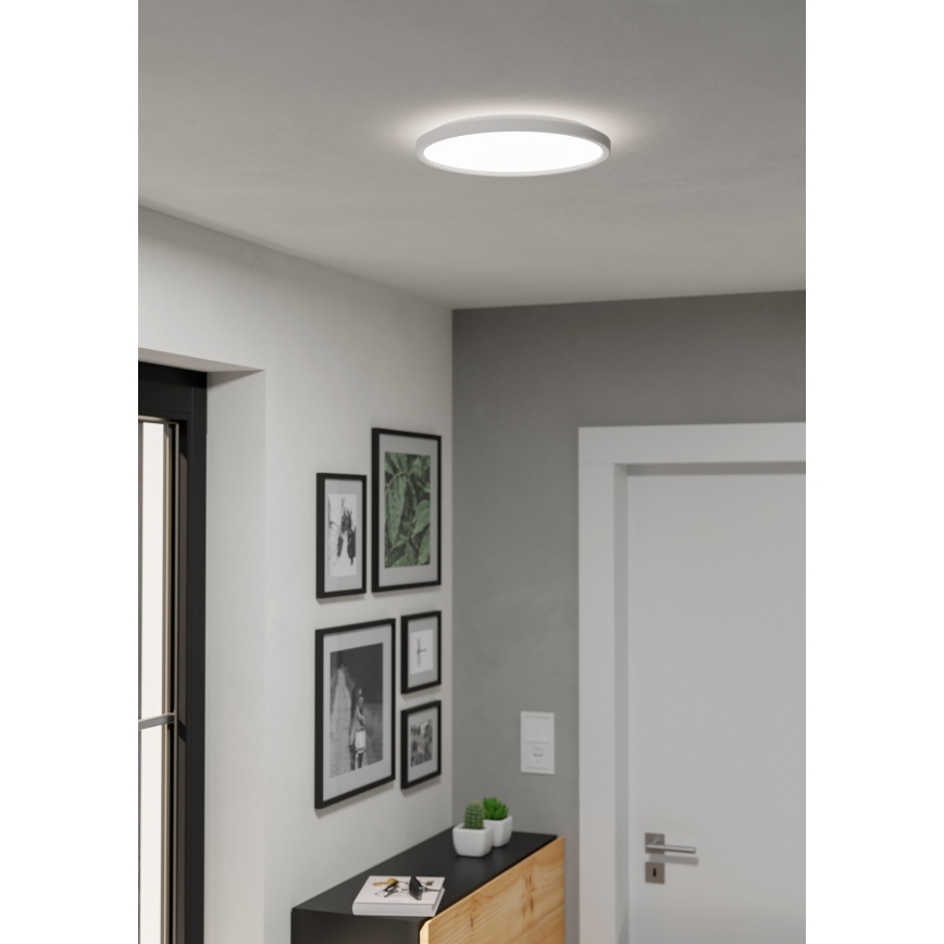 Eglo - LED Stropna svjetiljka za kupaonicu LED/13,9W/230V 2700/4000/6500K pr. 30 cm IP44 bijela
