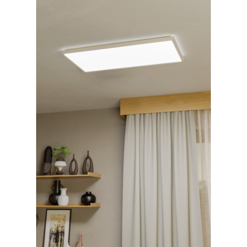 Eglo - LED Stropna svjetiljka za kupaonicu LED/17,2W/230V 2700/4000/6500K 30x57 cm IP44 bijela