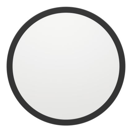 Eglo - LED stropna svjetiljka za kupaonicu s mogućnošću prigušivanja LED/18,5W/230V 2700-6500K promjer 38,9 cm IP44 crna + daljinski upravljač