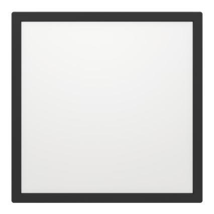 Eglo - LED stropna svjetiljka za kupaonicu s mogućnošću prigušivanja LED/17,6W/230V 2700-6500K 39x39 cm IP44 crna + daljinski upravljač