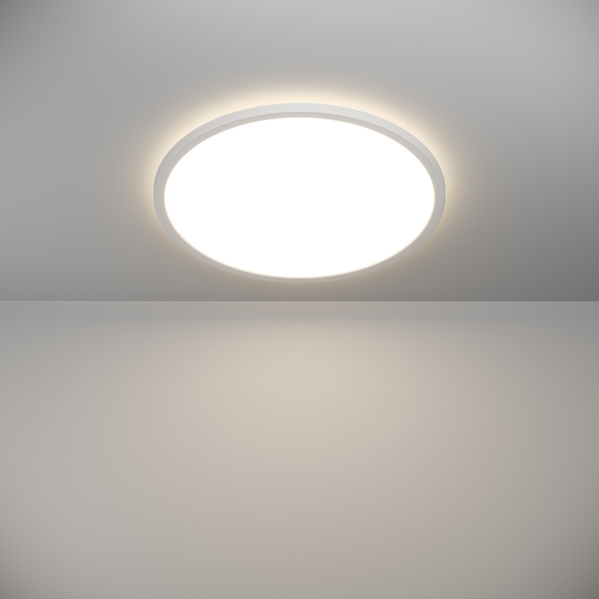 Eglo - LED Prigušiva stropna svjetiljka za kupaonicu LED/16,8W/230V 2700-6500K pr.50 cm IP44 bijela + daljinski upravljač
